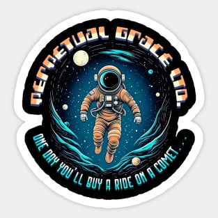 Perpetual Grace Ltd Astronaut Sticker